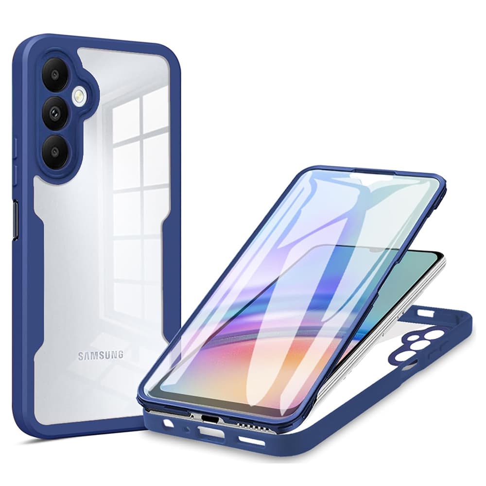Techsuit ColorVerse 360 Series Screen Protector Samsung Galaxy A05s Blue - náhled 1