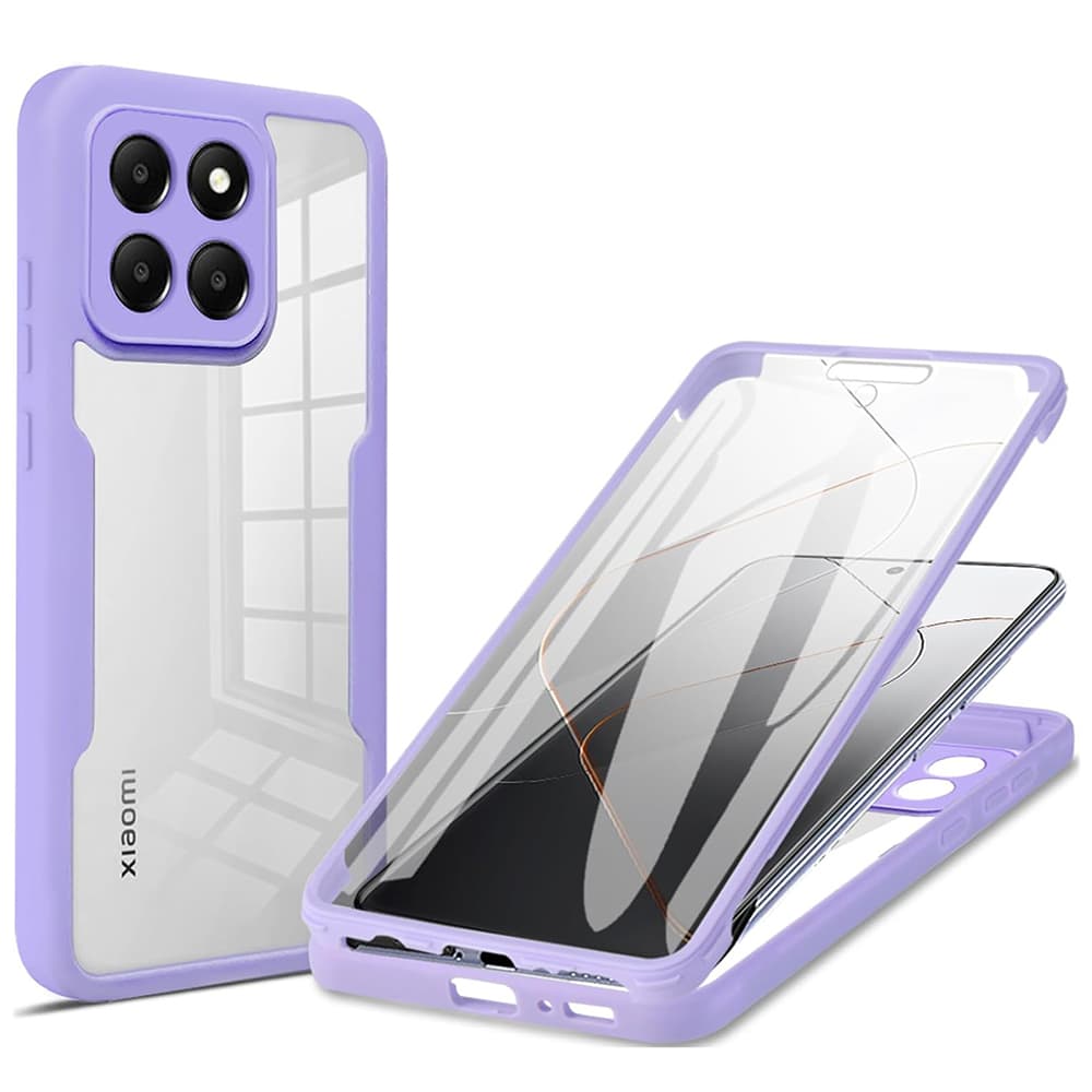 Techsuit ColorVerse 360 Series Screen Protector Xiaomi 14 Purple - náhled 1