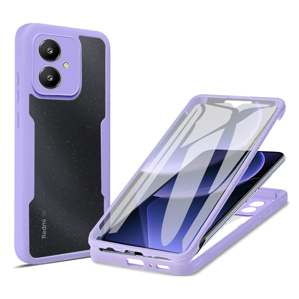 Techsuit ColorVerse 360 folie Xiaomi Redmi 13C 5G Purple - náhled 1