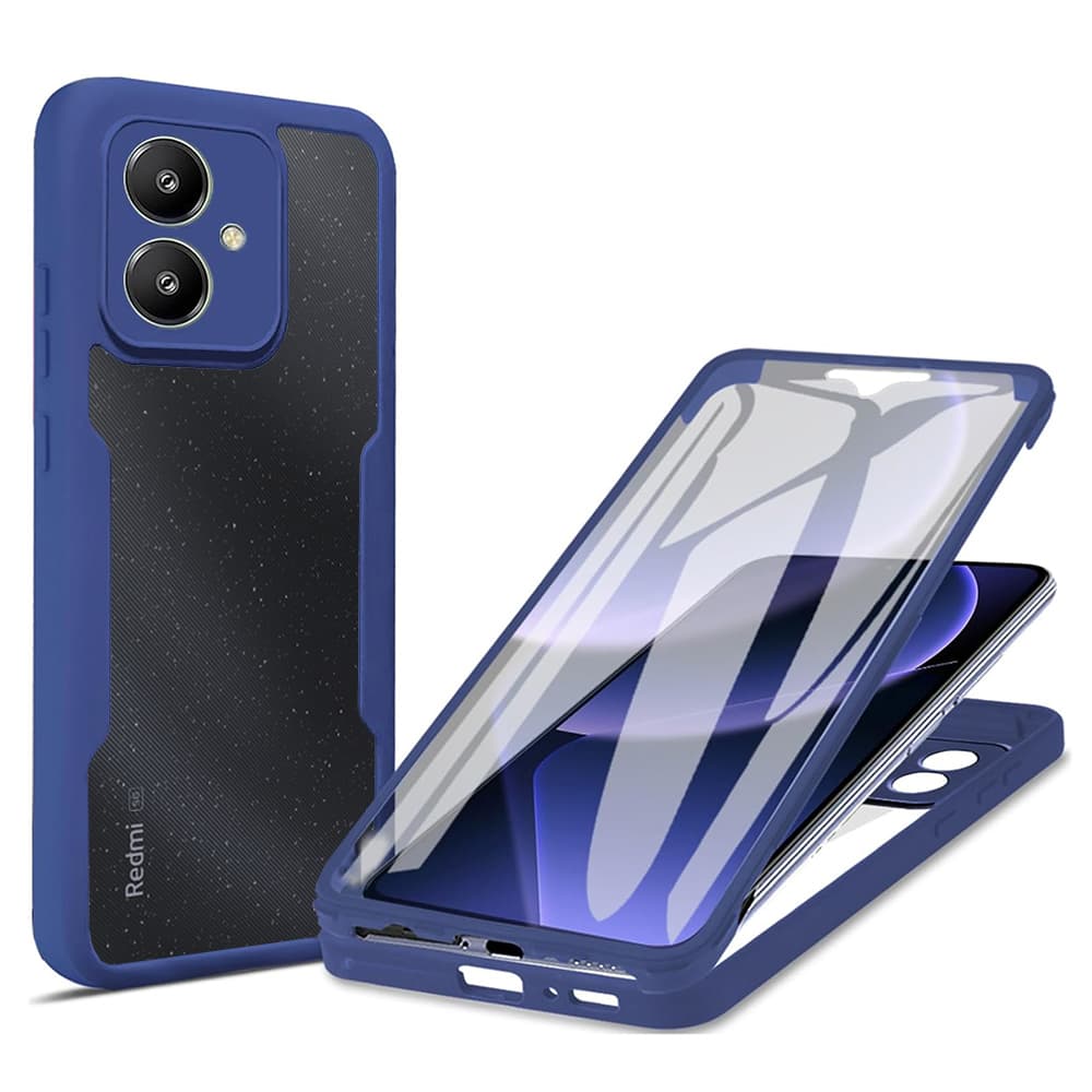 Techsuit ColorVerse 360 Series Screen Protector Xiaomi Redmi 13C 5G Blue - náhled 1