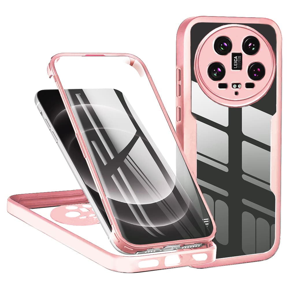 Techsuit ColorVerse 360 Series Screen Protector Xiaomi 14 Ultra Pink - náhled 1