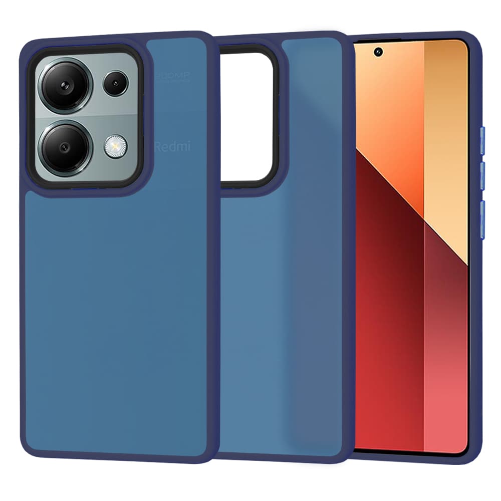 Techsuit HaloFrost Series Xiaomi Redmi Note 13 Pro 4G Deep Blue - náhled 1