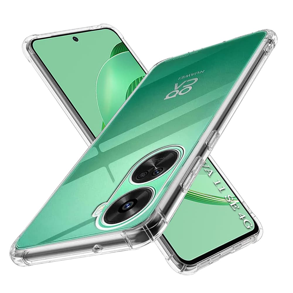 Techsuit Shockproof Clear Silicone pro Huawei nova 11 SE 12 SE Clear - náhled 1