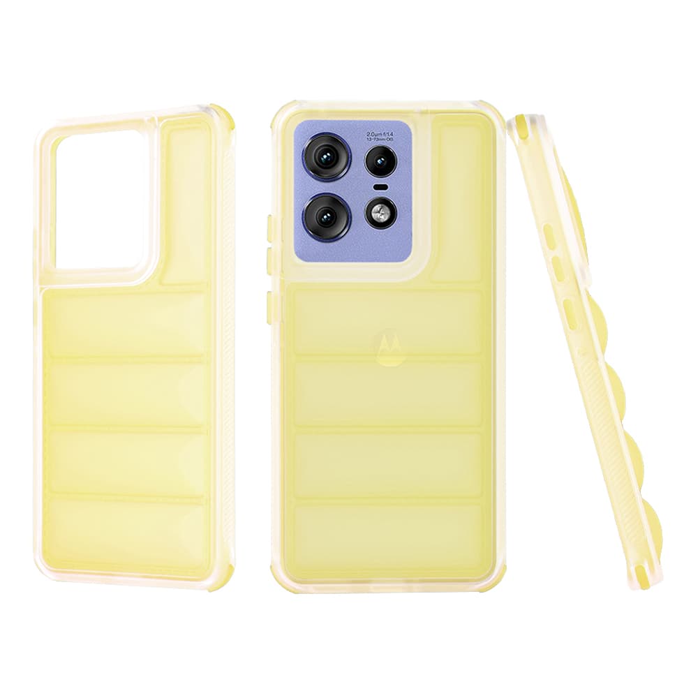 Techsuit Wave Shield Motorola Edge 50 Pro Yellow - náhled 1