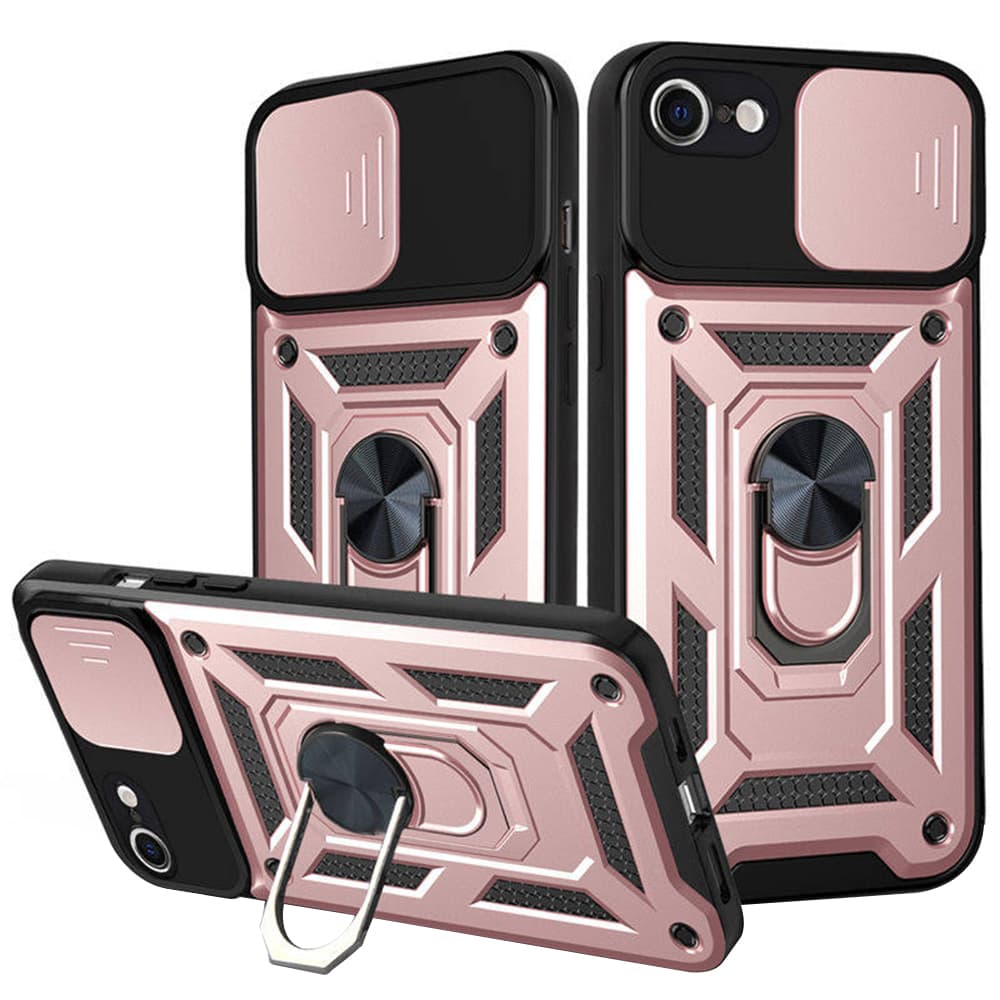 Techsuit CamShield Series iPhone 6 6S Rose Gold - náhled 1