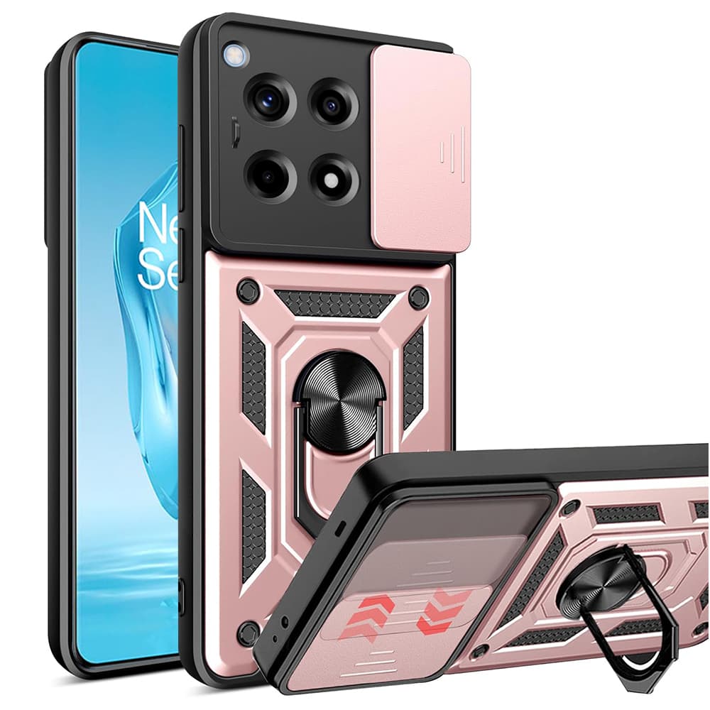 Techsuit CamShield Series OnePlus 12R Rose Gold - náhled 1