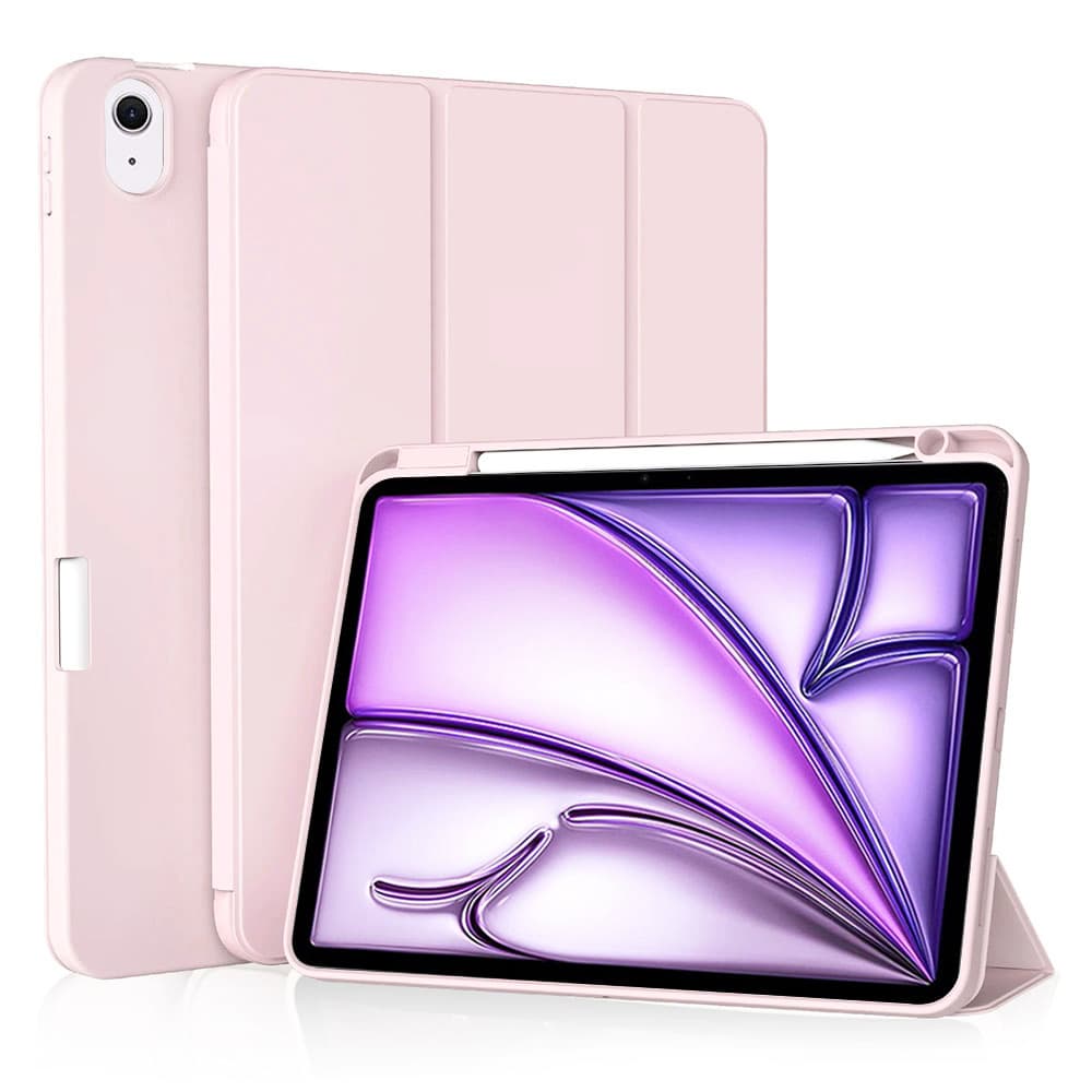 Techsuit Flex Trifold s držákem na tužku iPad Air 11 Pink - náhled 1