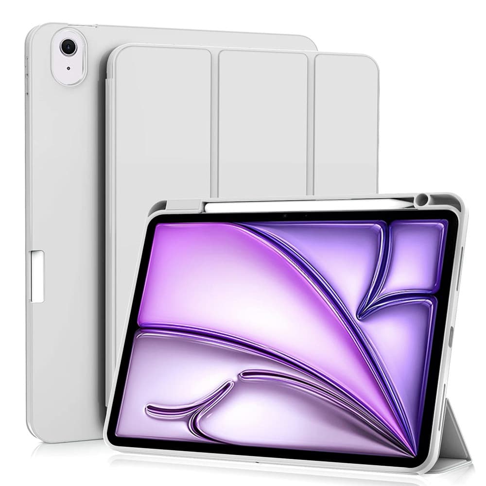 Techsuit Flex Trifold s držákem na tužku pro iPad Air 11 Gray - náhled 1