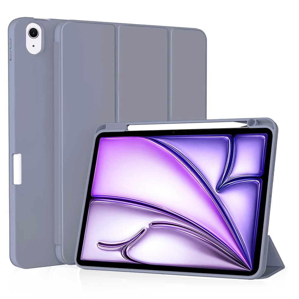 Techsuit Flex Trifold Pencil Holder iPad Air 11 2024 Purple - náhled 1