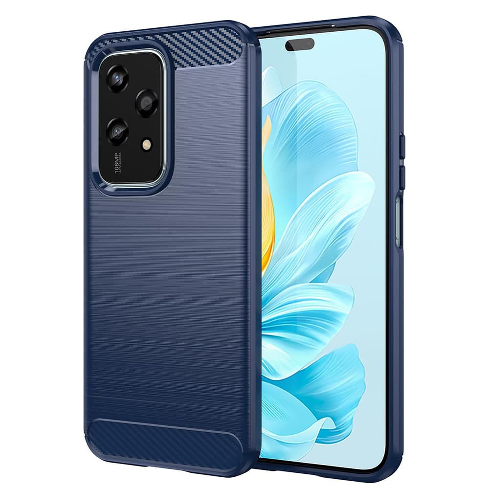 Techsuit Karbon Silikon Honor 200 Lite Modré - náhled 1