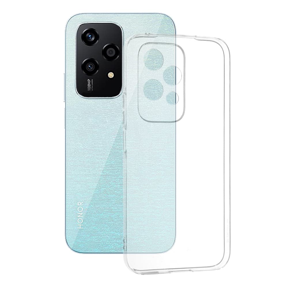 Techsuit průhledné silikonové pouzdro Honor 200 Lite - náhled 1
