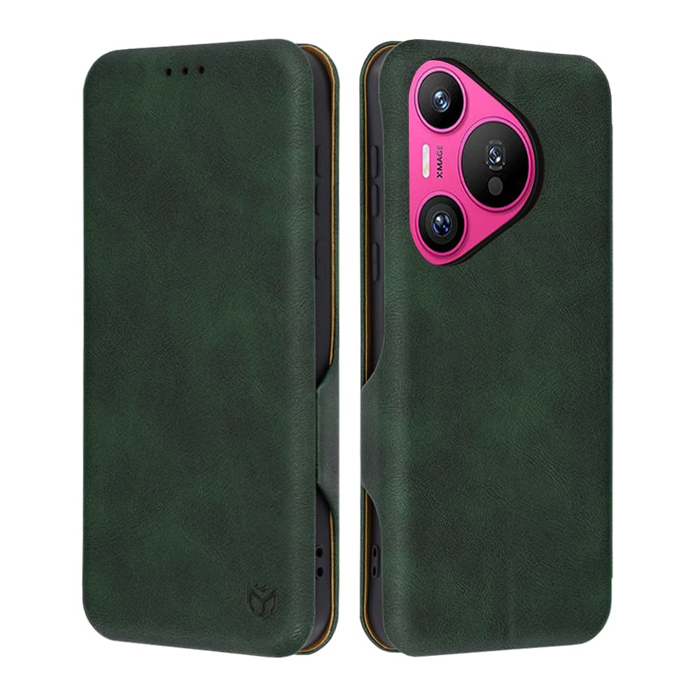 Techsuit Safe Wallet Plus pro Huawei Pura 70 Green - náhled 1