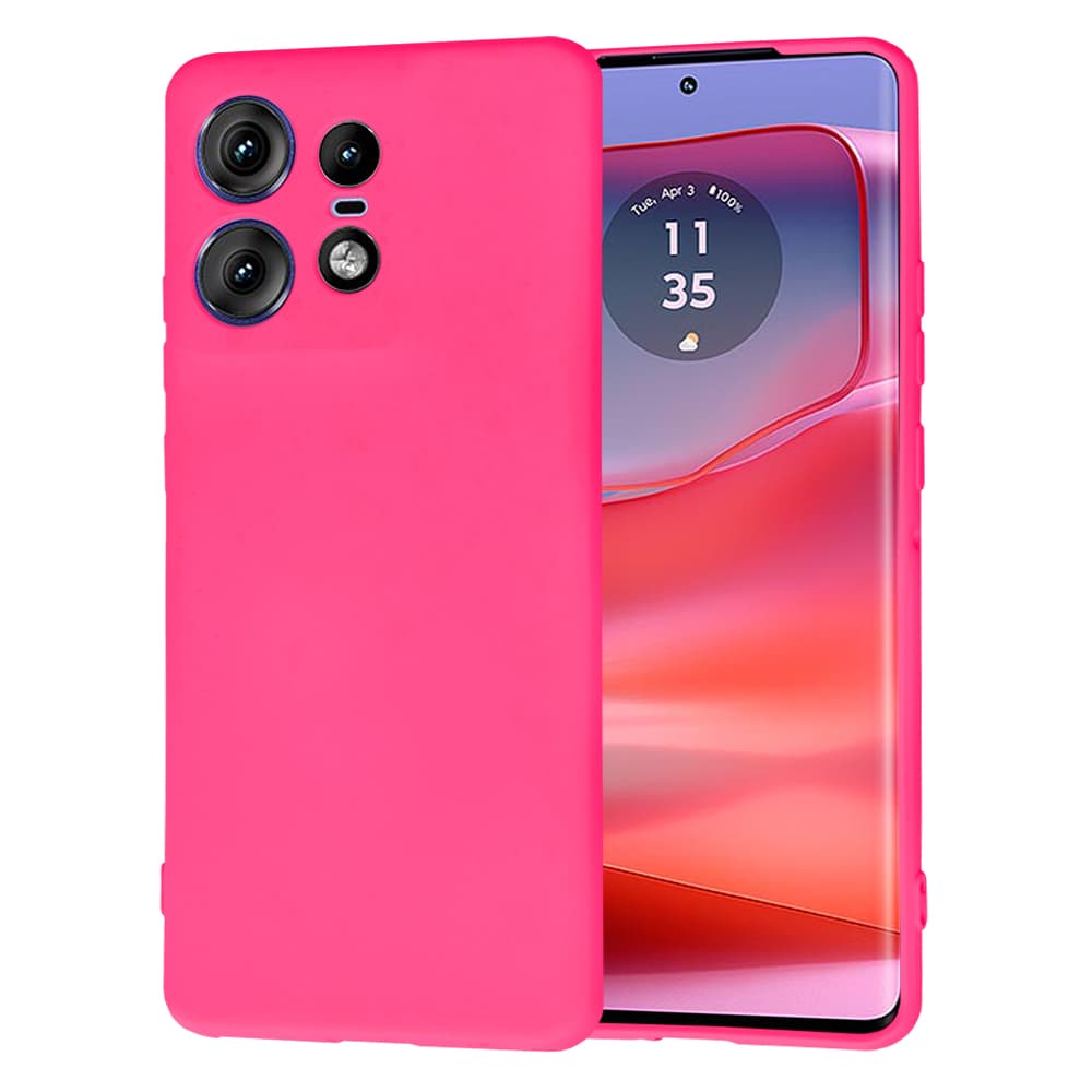 Techsuit SoftFlex kryt pro Motorola Edge 50 Pro Hot Pink - náhled 1