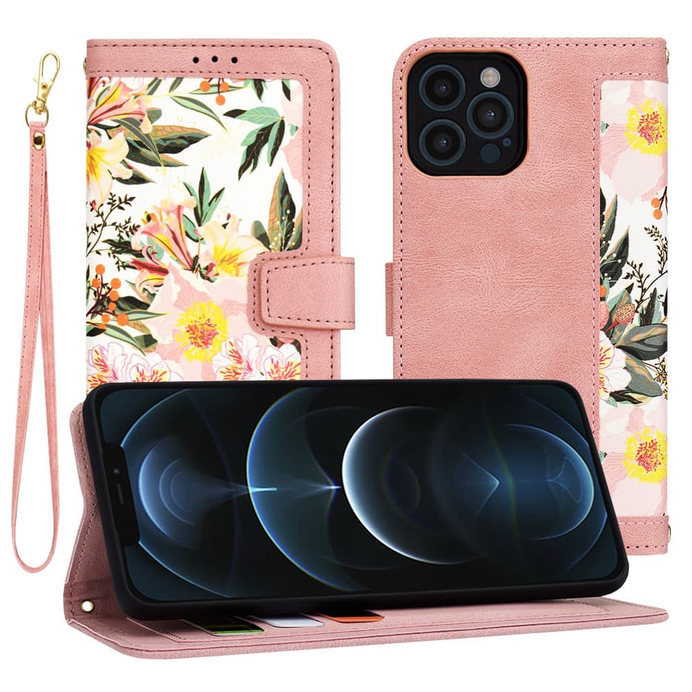 Techsuit FlipCraft iPhone 12 Pro Max Sladká Růžová - náhled 1