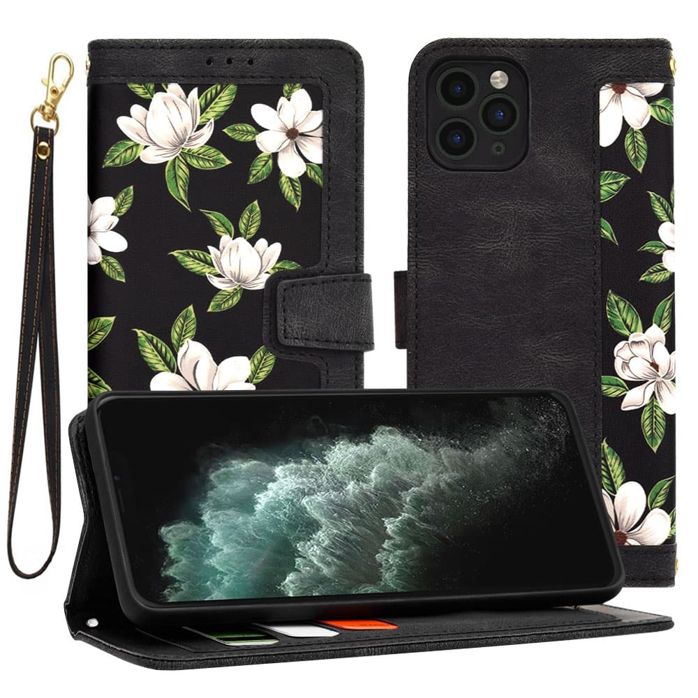 Techsuit FlipCraft iPhone 11 Pro Max Flowers of the Dawn - náhled 1