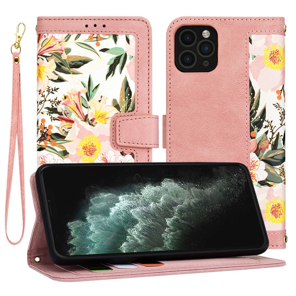 Techsuit FlipCraft iPhone 11 Pro Max Sweetheart Pink - náhled 1