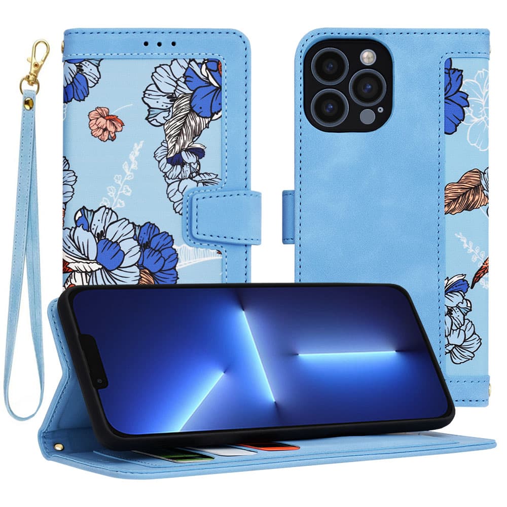 Techsuit FlipCraft iPhone 13 Pro Max Vibrant Blue - náhled 1