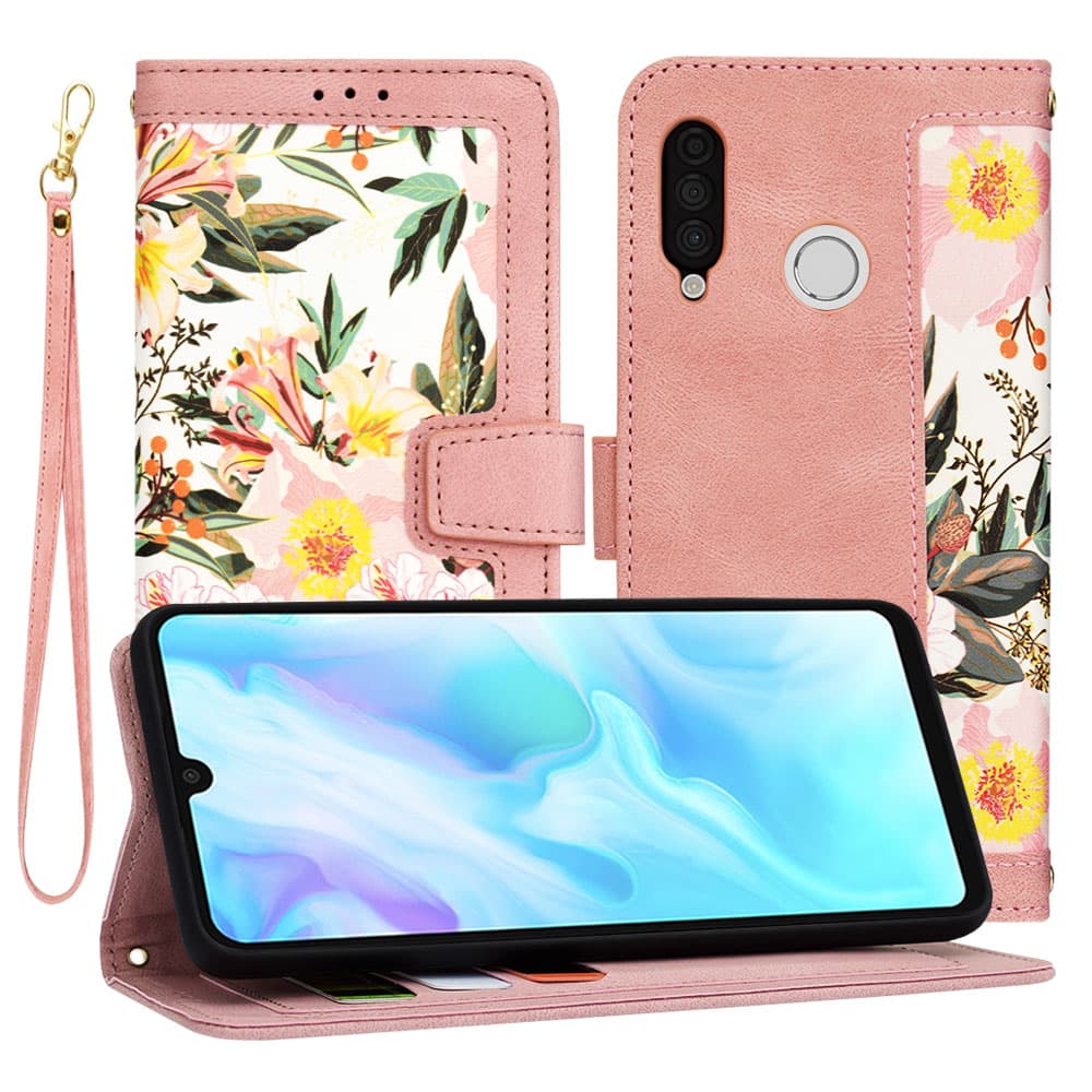 Techsuit FlipCraft Huawei P30 Lite P30 Lite NE Sladká růžová - náhled 1