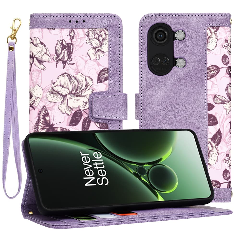 Techsuit FlipCraft pouzdro OnePlus Nord 3 Mysterious Purple - náhled 1