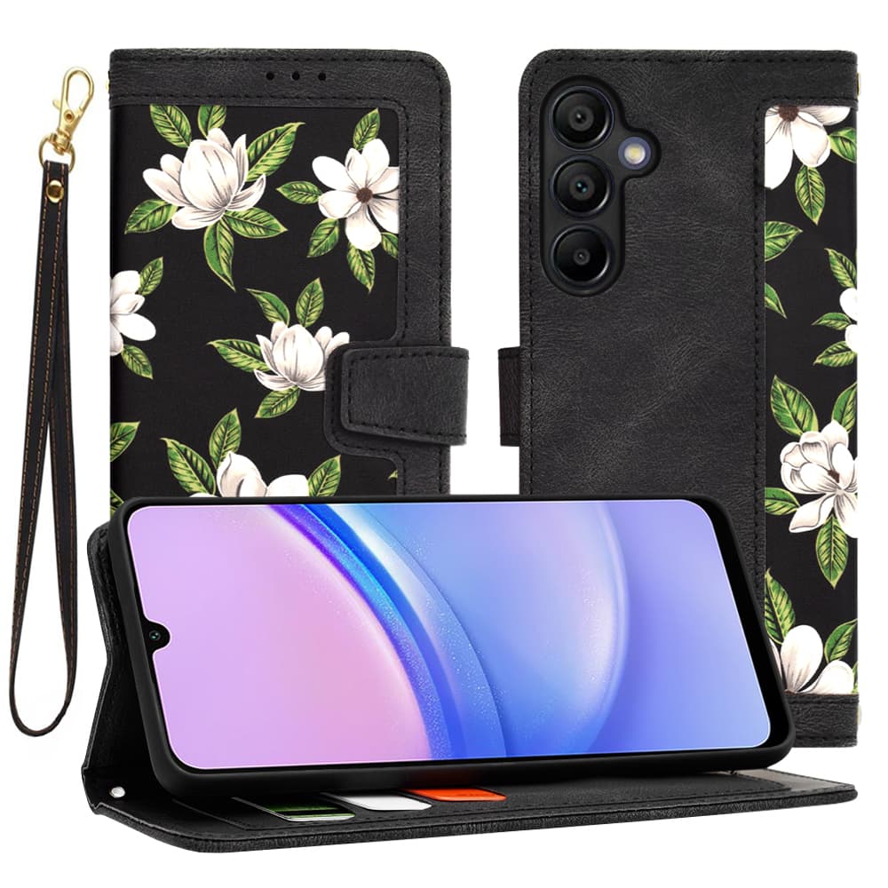 Techsuit FlipCraft Samsung Galaxy A15 4G 5G Květy úsvitu - náhled 1