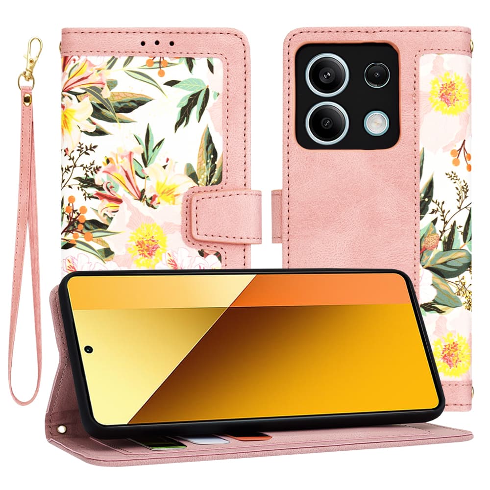 Techsuit FlipCraft Xiaomi Redmi Note 13 5G Sladká růžová - náhled 1