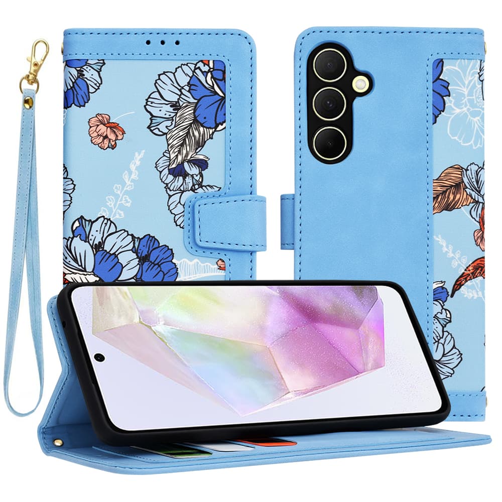 Techsuit FlipCraft Samsung Galaxy A35 5G Zářivá modrá - náhled 1