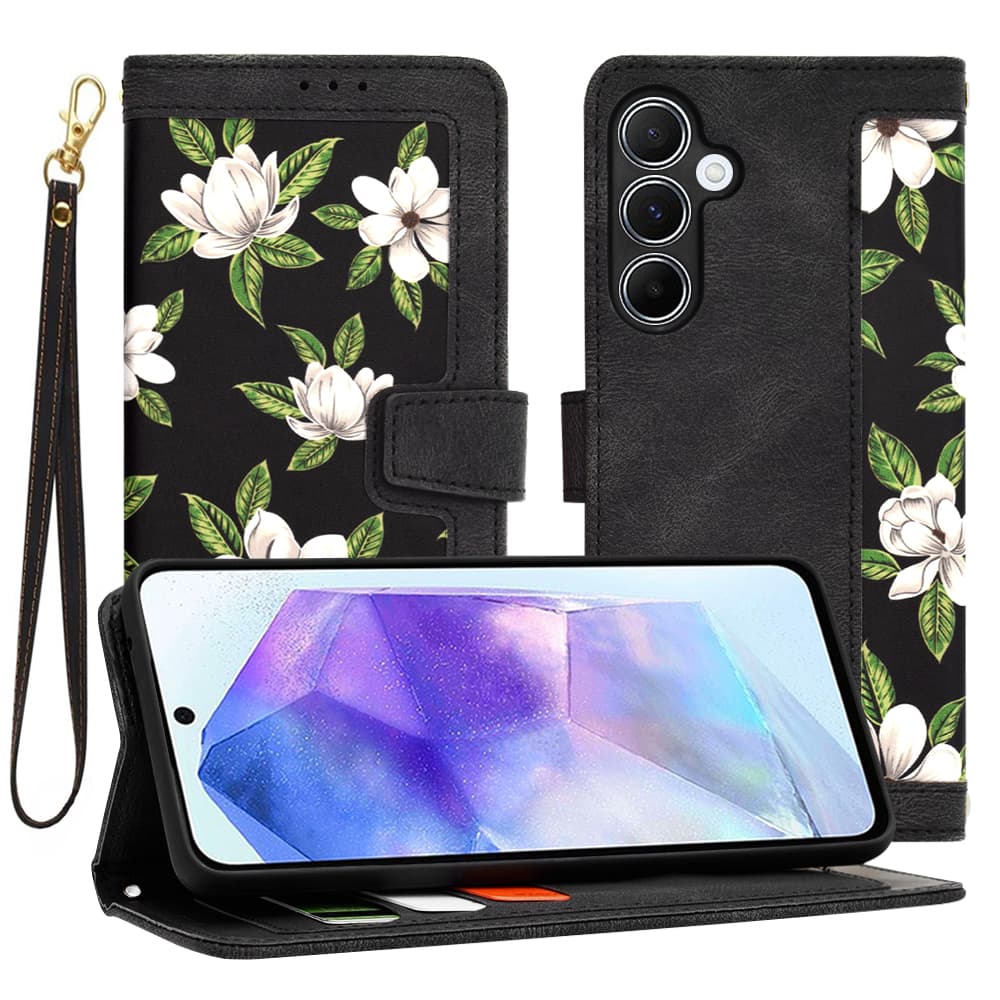 Techsuit FlipCraft Samsung Galaxy A55 5G Květy úsvitu - náhled 1