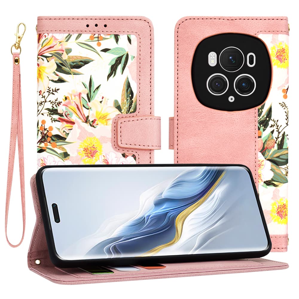 Pouzdro Techsuit FlipCraft Honor Magic6 Pro Sweetheart Pink - náhled 1