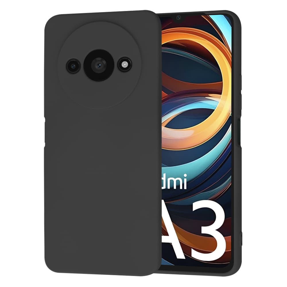 Obal Techsuit SoftFlex pro Xiaomi Redmi A3 a A3x černý - náhled 1