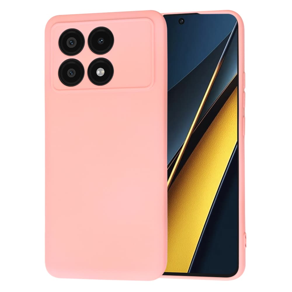 Techsuit SoftFlex kryt pro Xiaomi Poco X6 Pro Chalk Pink - náhled 1