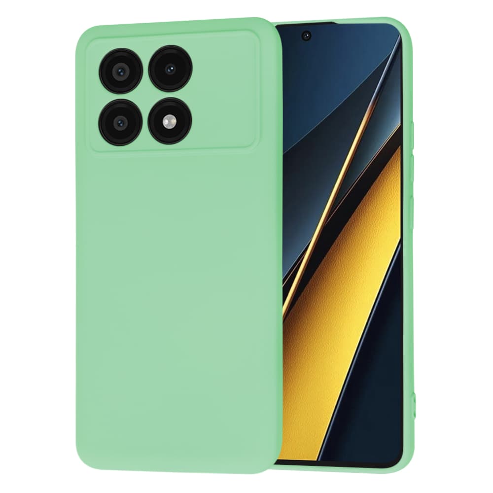 Techsuit SoftFlex Xiaomi Poco X6 Pro Mentolová - náhled 1