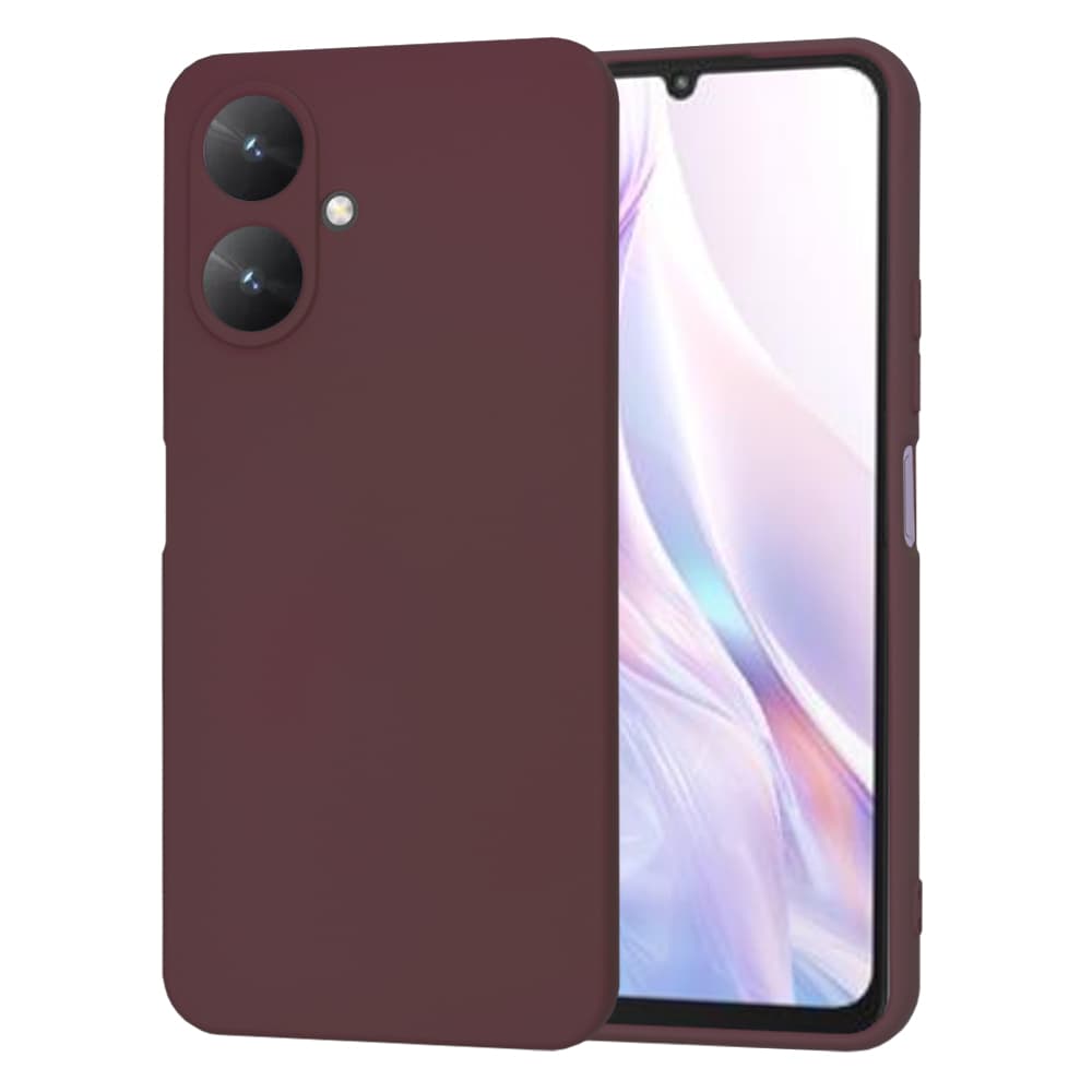 Techsuit SoftFlex Xiaomi Redmi 13C 5G Švestková červená - náhled 1