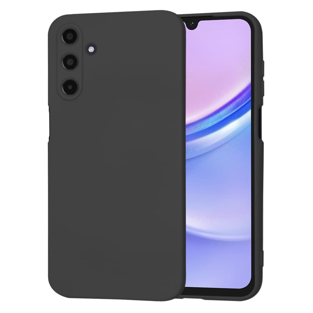 Techsuit SoftFlex Samsung Galaxy A15 4G A15 5G Černý - náhled 1