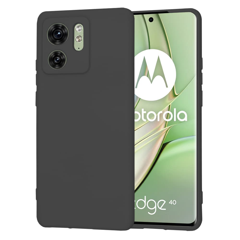 Techsuit SoftFlex Motorola Edge 40 Edge 2023 Černá - náhled 1