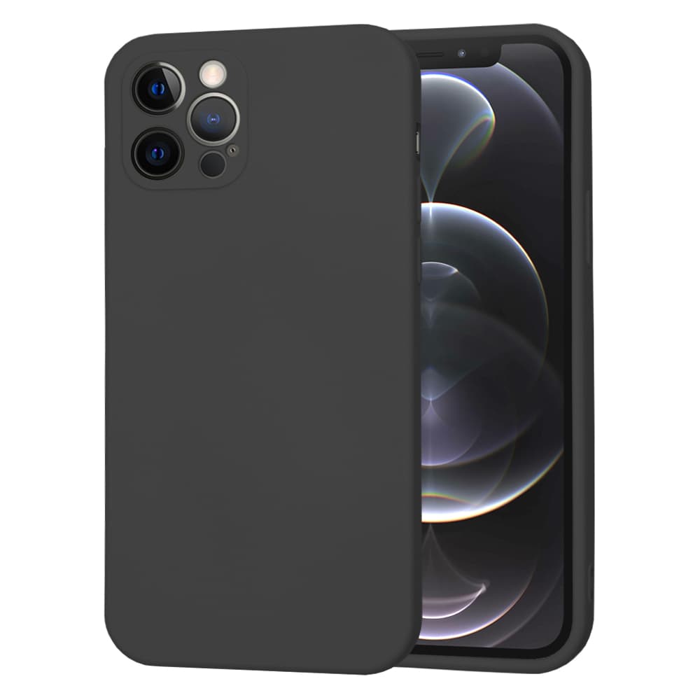 Techsuit Jemný Flex iPhone 12 Pro Černý - náhled 1