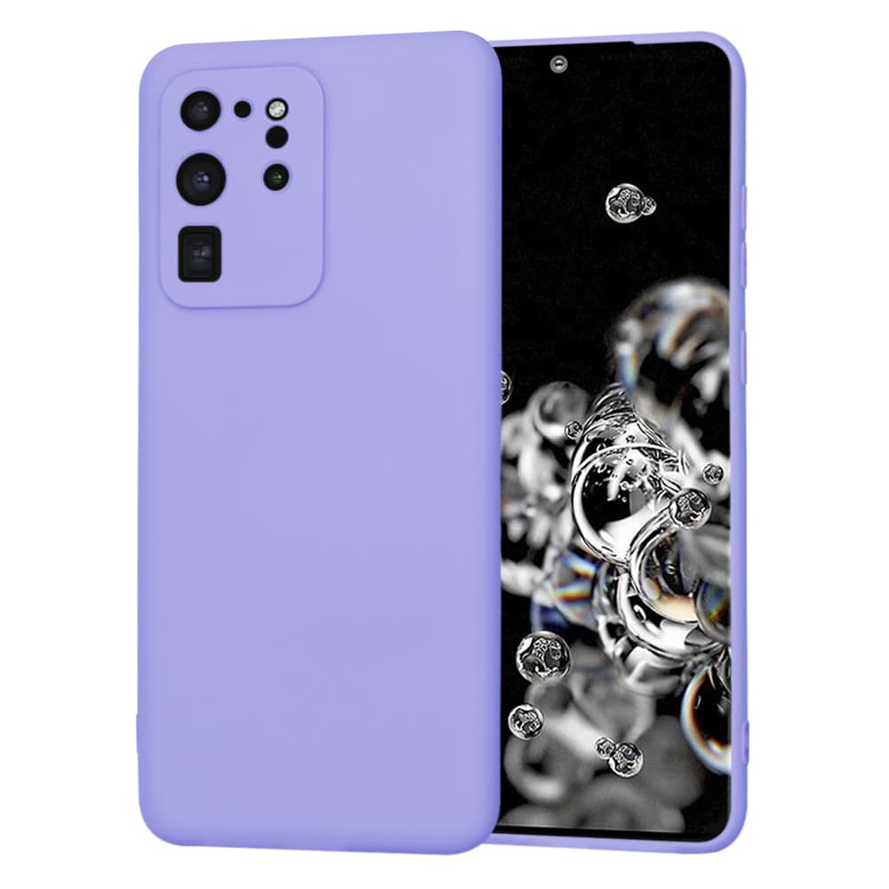 Techsuit SoftFlex S20 Ultra 4G 5G Světle fialová - náhled 1