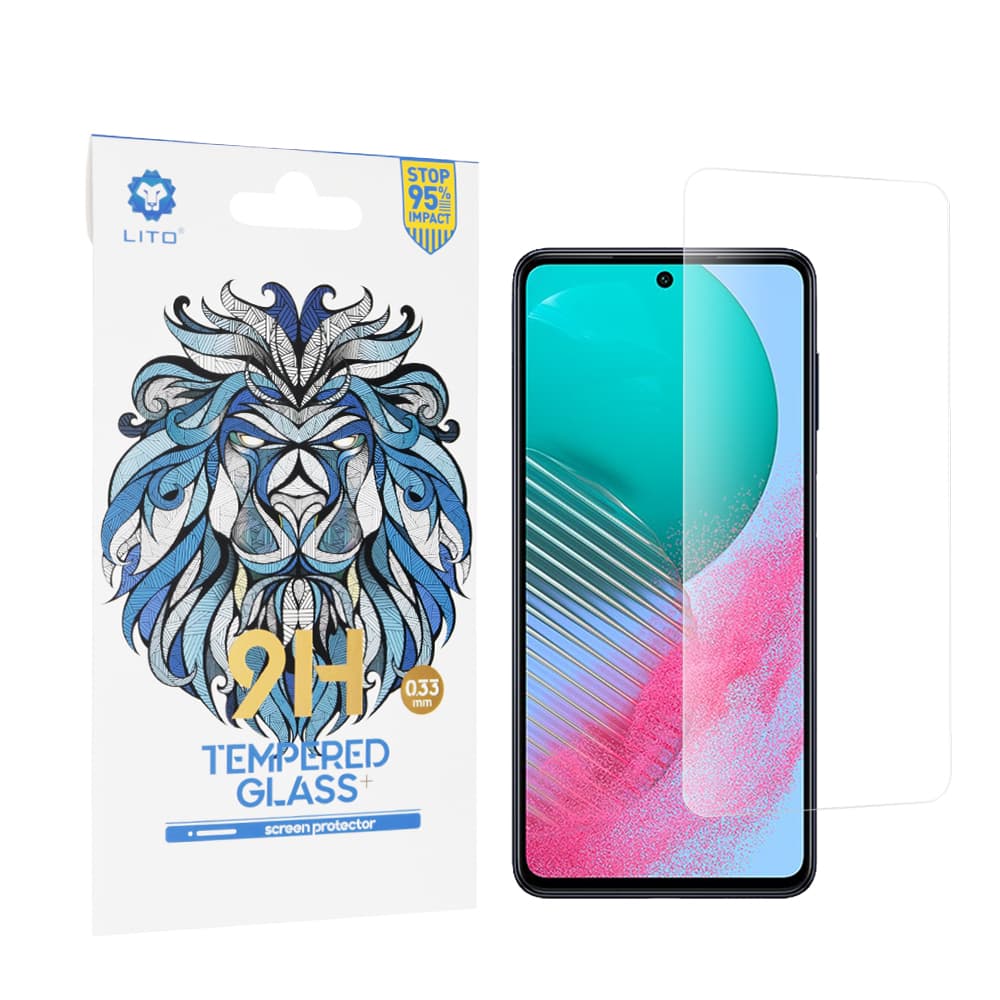 Lito 2.5D Klasické Sklo Samsung Galaxy M54 Průhledné - náhled 1
