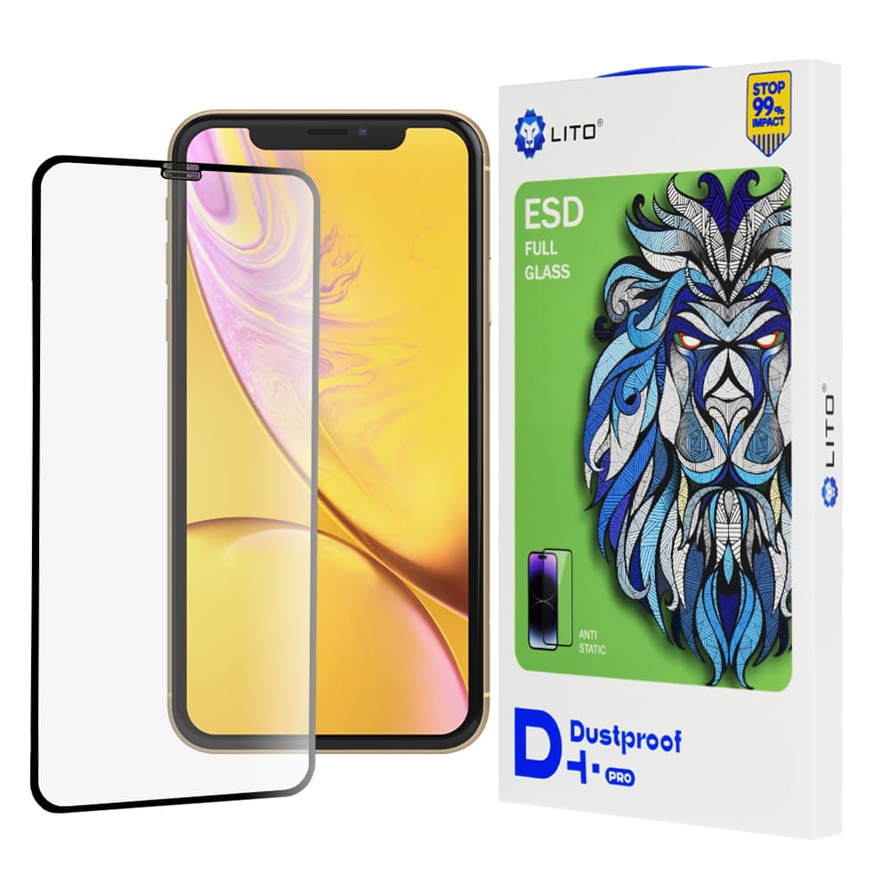 Lito D+ Pro Dustproof pouzdro iPhone XR iPhone 11 Black