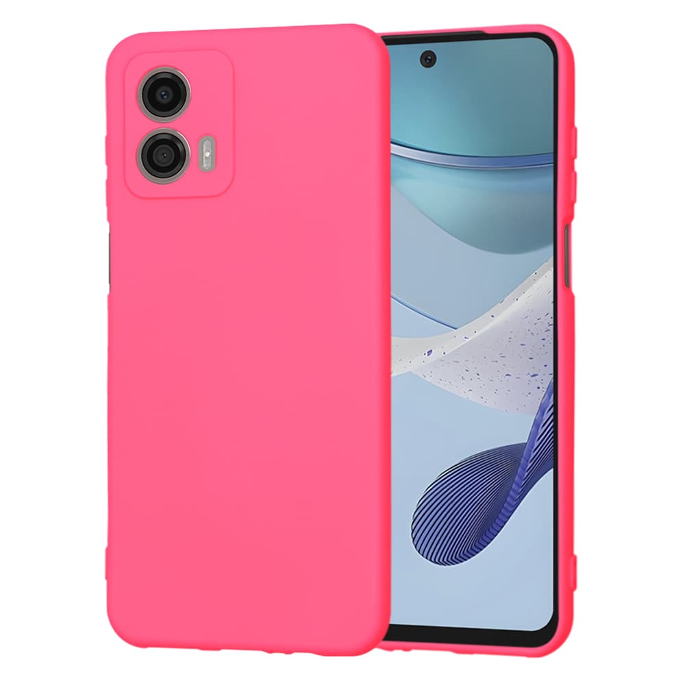 Techsuit SoftFlex pouzdro Motorola Moto G53 Hot Pink - náhled 1