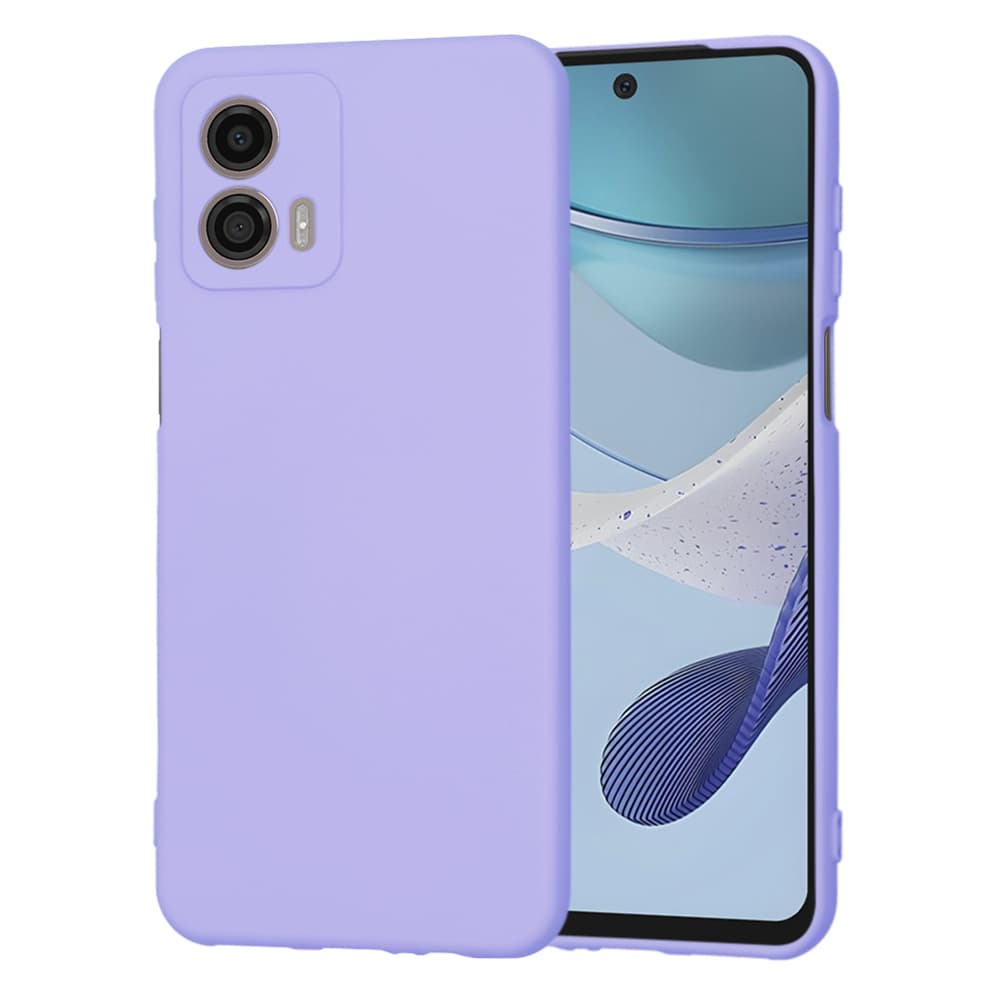 Techsuit SoftFlex Motorola Moto G53 Světle Fialová - náhled 1