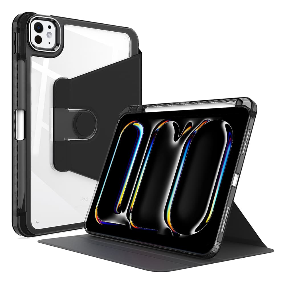 Techsuit Křišťálové Vidění iPad Pro 11 2024 2025 Černá - náhled 1