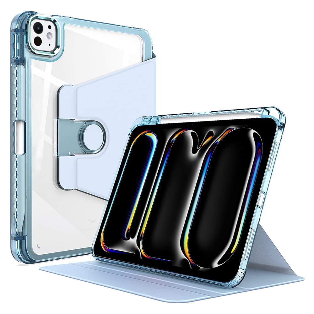 Techsuit Crystal Vision iPad Pro 11 2024 iPad Pro 11 2025 Modrý - náhled 1