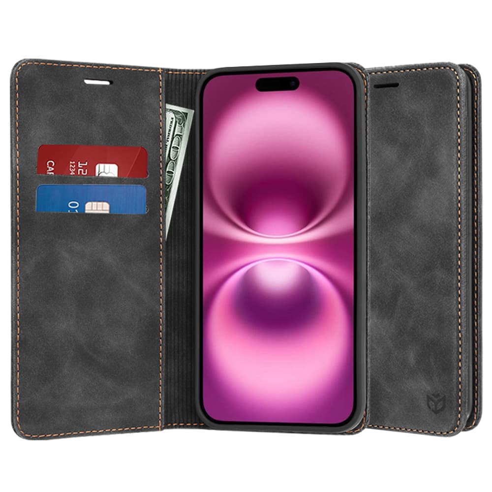 Techsuit Confy Cover iPhone 16 Plus Černá - náhled 1