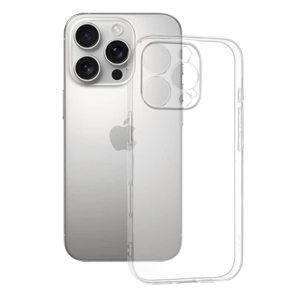 Techsuit Čirý silikon iPhone 16 Pro Průhledný - náhled 1
