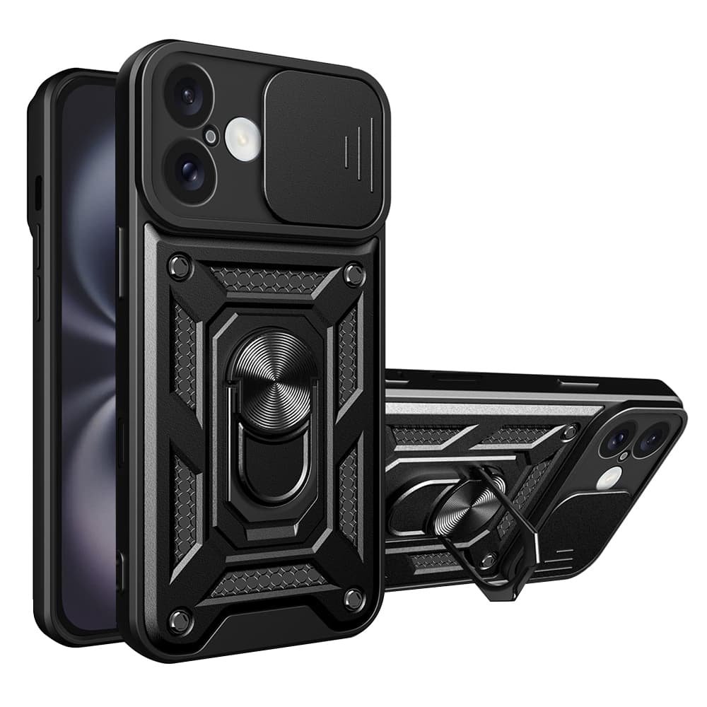 Techsuit Řada CamShield iPhone 16 Plus Černá - náhled 1