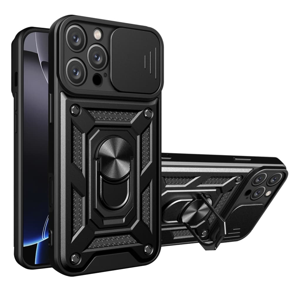Techsuit CamShield série iPhone 16 Pro Max černá - náhled 1
