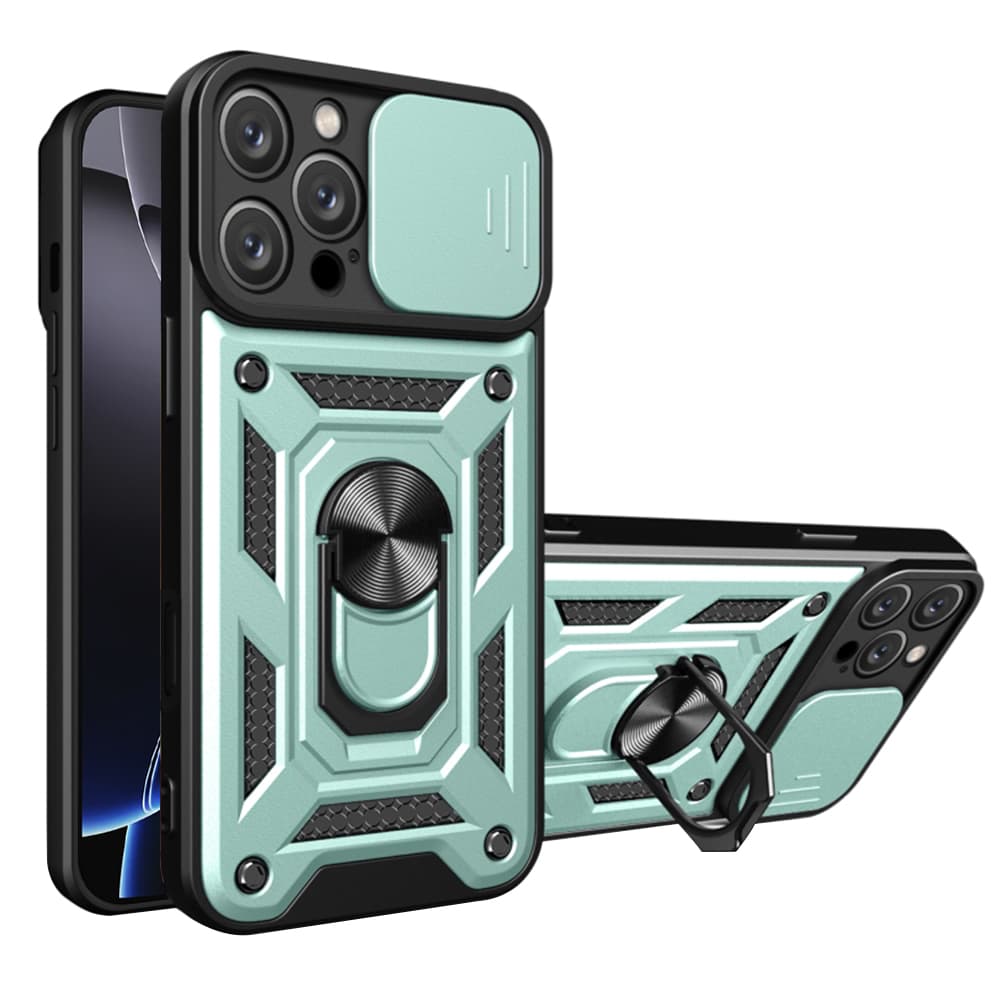 Techsuit CamShield série iPhone 16 Pro Max zelený - náhled 1