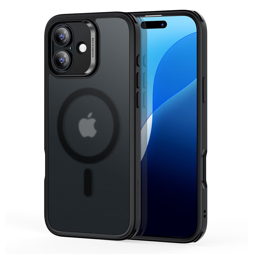ESR Classic Hybrid HaloLock iPhone 16 Matná Černá - náhled 1