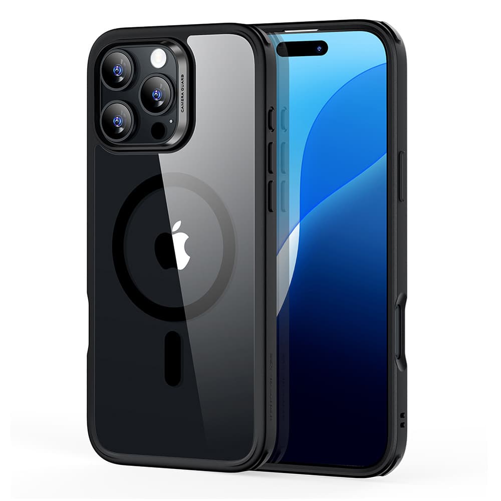 ESR Classic Hybrid HaloLock iPhone 16 Pro Čirá černá - náhled 1