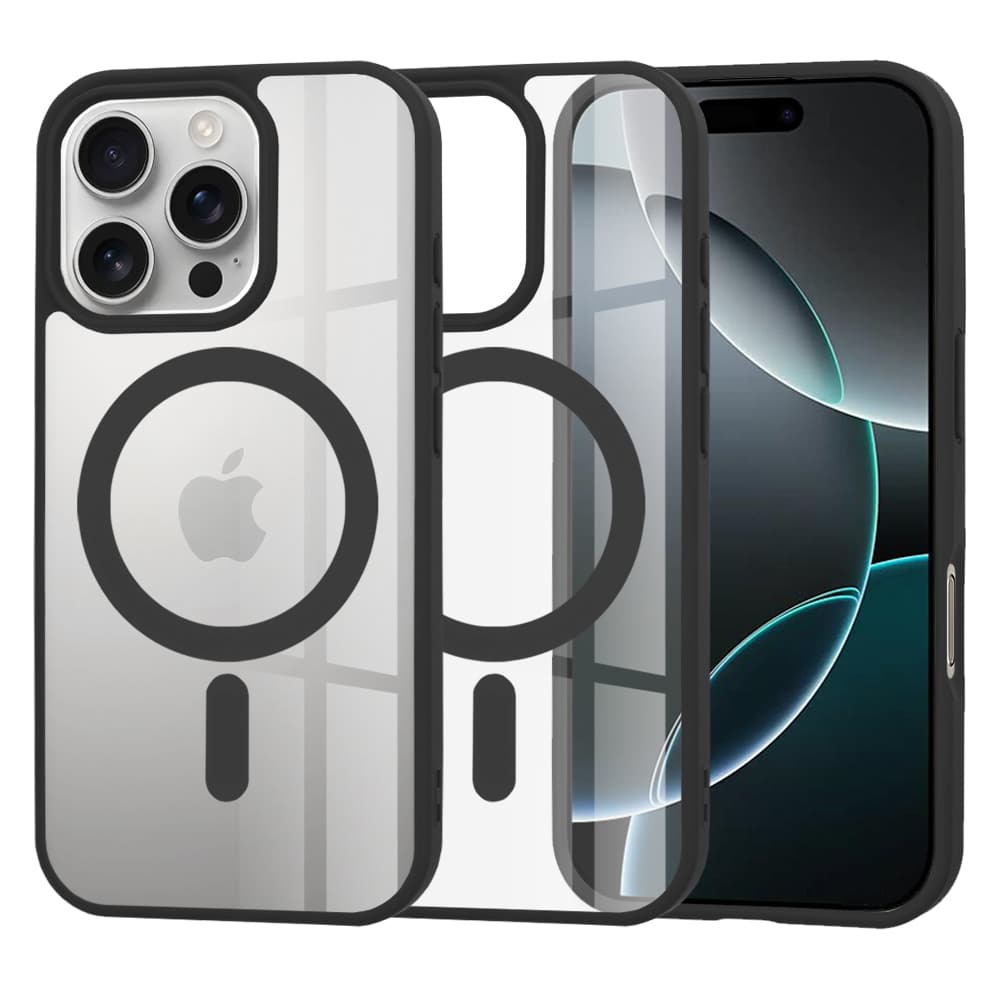Techsuit MagSafe Pro pro iPhone 16 Pro Černá - náhled 1